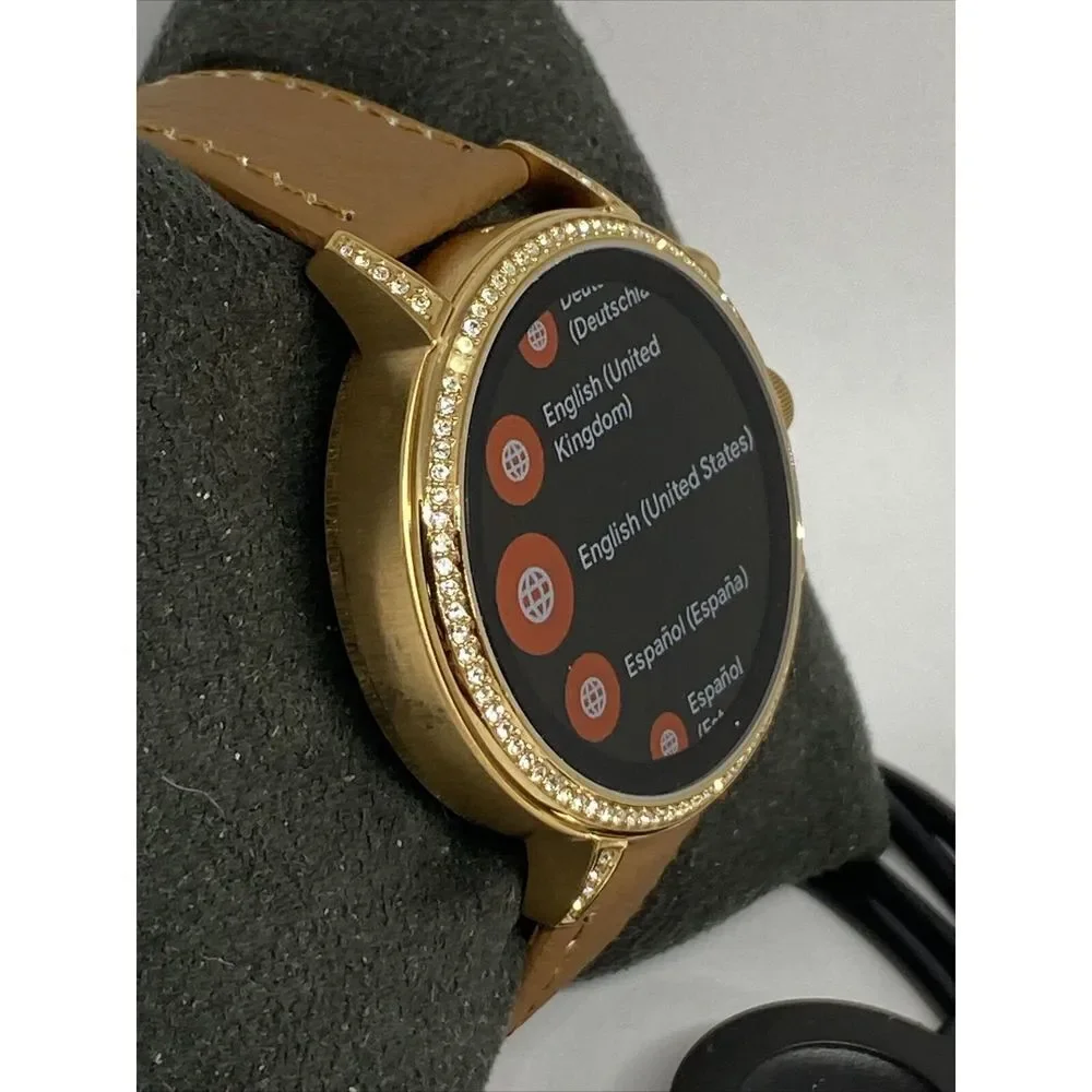 Fossil Gen 4 Authentic Digital Dial Smart Watch Custom Band FTW6015 CR728